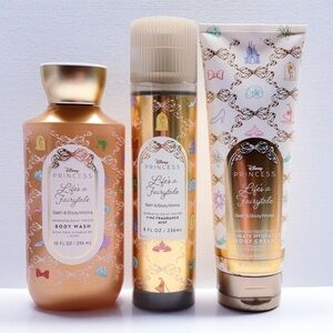 NWT LIMITED RELEASE DISNEY LIFE OF A FAIRY TALE BODY CARE TRIO